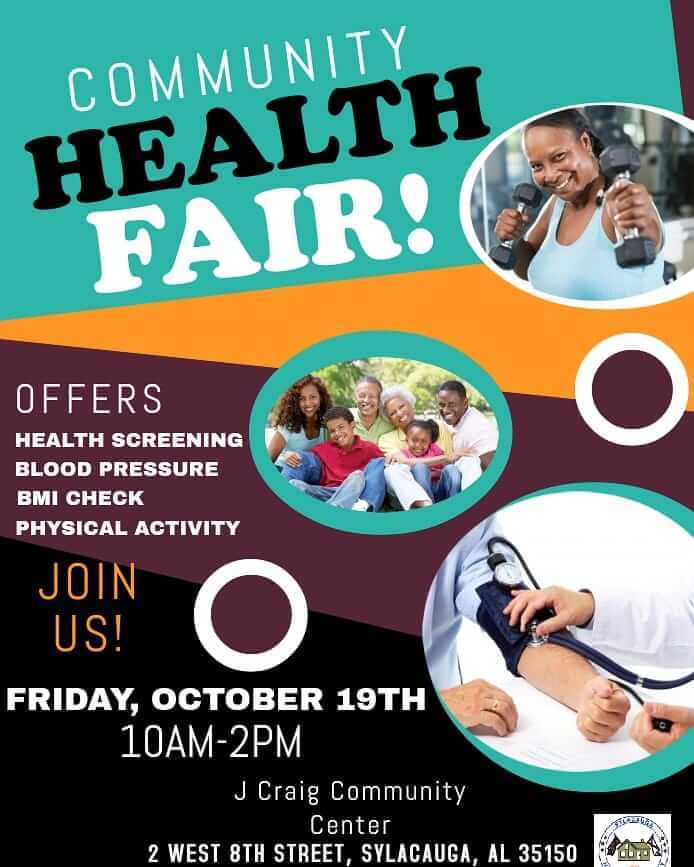 Community Heath Fair Flyer